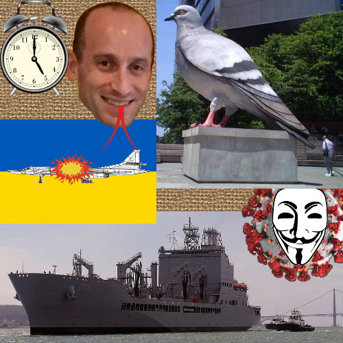 Trump's Personal Snake Attacks Immigrants, Ukrainse Strikes Back, Giant Pigeon on the High Line, Anti-LGBT+? Attacks